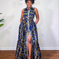Mia  sleeves Long Dress