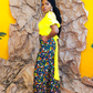 Jiki African Print Pants