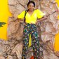 Jiki African Print Pants