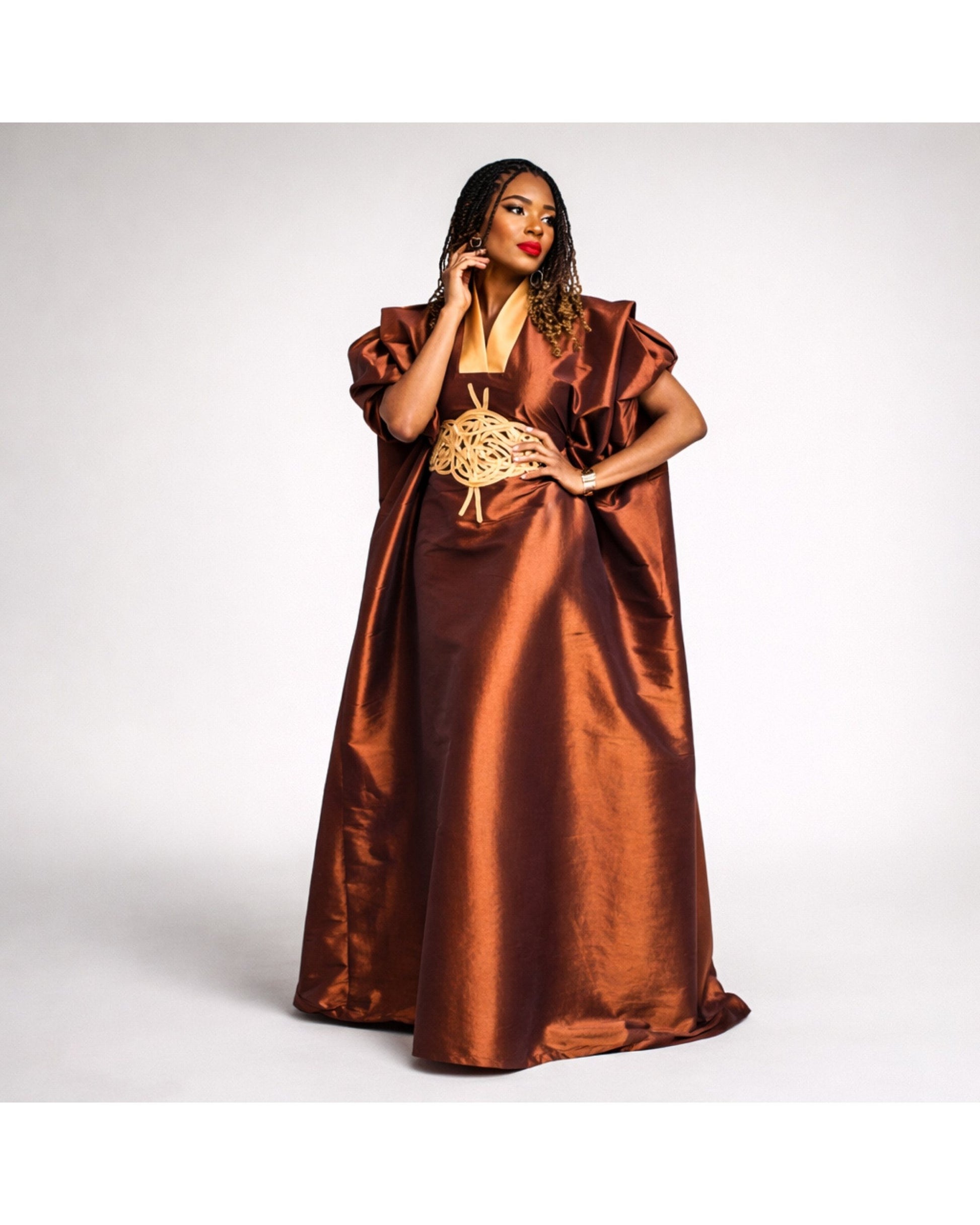 bubu dress Bubu Dress in Brown – Nee Mo Fashion