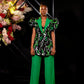 Fumbi Green wide leg pants